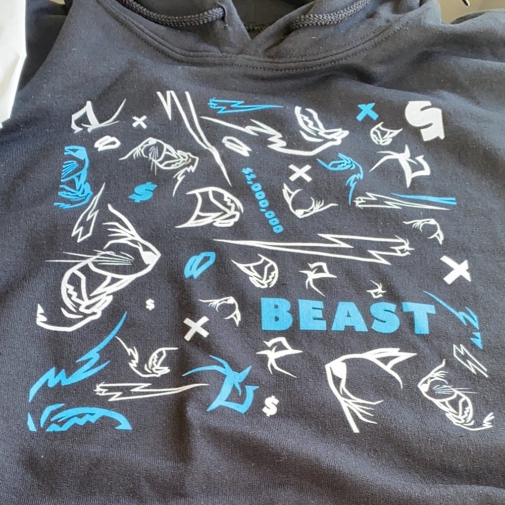 Autographed MR Beast hoodie